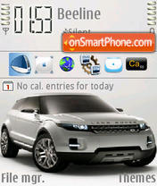 Land Rover Lrx 01 tema screenshot