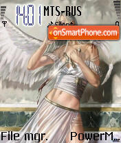 The Fallen Angel tema screenshot