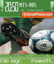 Football 05 tema screenshot