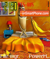 Banan tema screenshot