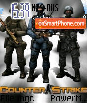 Capture d'écran Counter Strike 1.6 thème