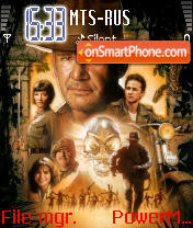 Скриншот темы Indiana Jones IV