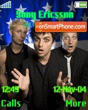 Green Day tema screenshot