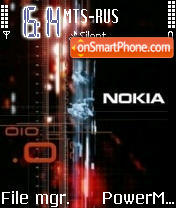Скриншот темы Nokia 010