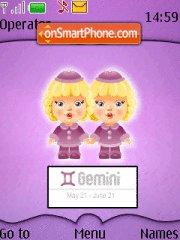 Gemini 01 tema screenshot