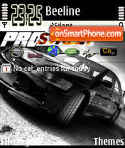 Need For Speed Black tema screenshot