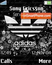 Adidas tema screenshot