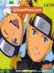 Capture d'écran Naruto Team thème