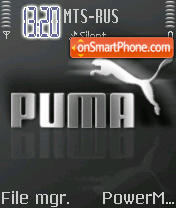 Puma tema screenshot