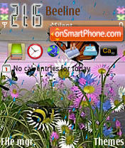 Butterfly Animated 01 tema screenshot