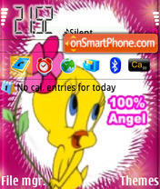 Angel 100% theme screenshot