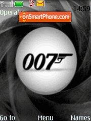Скриншот темы James Bond 007