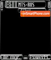 BlackBox 01 tema screenshot