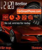 BmwM1conceptC240 tema screenshot