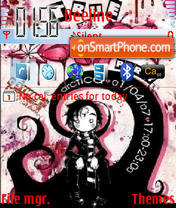 Just Emo tema screenshot