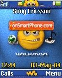 Capture d'écran Emoticons Walkman thème