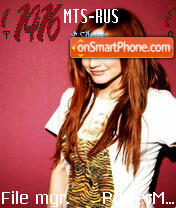 Ashlee tema screenshot