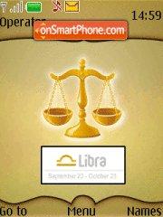 Libra 01 es el tema de pantalla