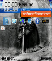 Shadow 01 tema screenshot