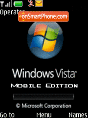 Windows Vista tema screenshot