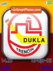 Dukla Trencin tema screenshot