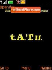 Tatu Wallpaper tema screenshot