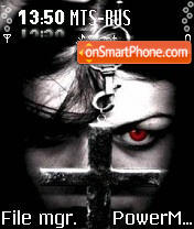 Capture d'écran Gothik thème