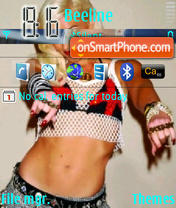 Скриншот темы Gwen Stefani 02