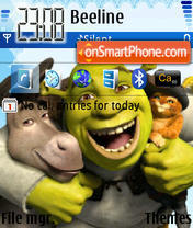 Shrek 08 tema screenshot