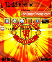 Man Utd QVGA theme screenshot