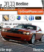 Challenger Srt-8 theme screenshot