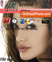 Angelina Jolie tema screenshot