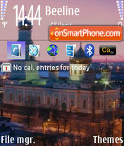 Zolotye Cupola 240x320 Theme-Screenshot