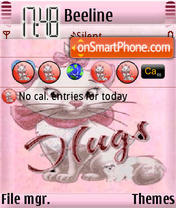 Hugs Animated tema screenshot