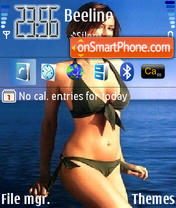 Catherine Bell 03 tema screenshot