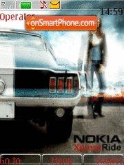 Скриншот темы Nokia Xpress Ride 02