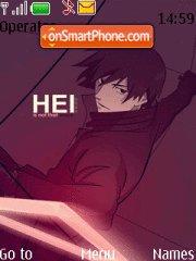 Darker than Black tema screenshot