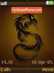 Скриншот темы Brown Dragon