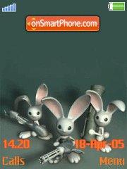 Armed Bunnies es el tema de pantalla