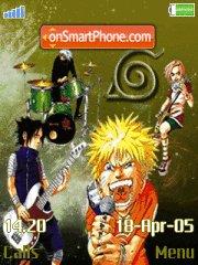 Naruto Band theme screenshot