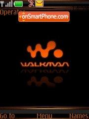 Скриншот темы Orange Walkman