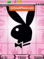 Pink Bunny Playboy theme screenshot