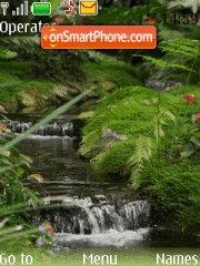 Waterfall tema screenshot