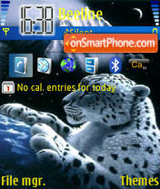 Скриншот темы Leopard