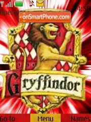 Gryffindor theme screenshot