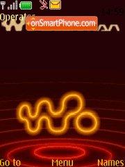 Orange Walkman 01 Theme-Screenshot