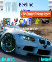 Capture d'écran BMW V thème