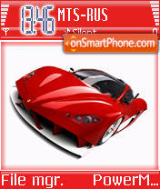 Ferrari tema screenshot