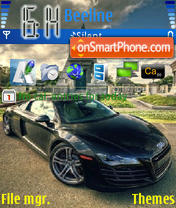 Cars theme screenshot