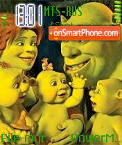 Скриншот темы Shrek